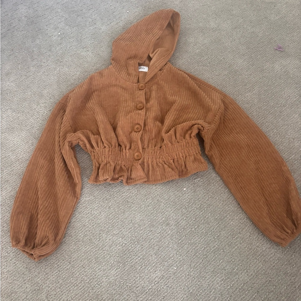Brown Corduroy Long sleeve
